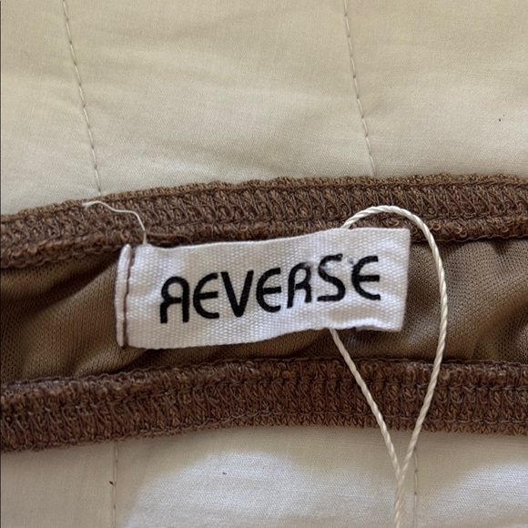 Reverse Brown Bodycon Maxi Dress, New Without Tags - Picture 8 of 10